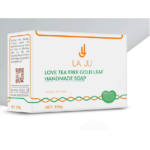 LAJU LOVE TEA TREE GOLD LEAF HANDMADE SOAP - Image 7